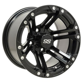 WHEEL, SPECTER 12X7 MATTE BLACK