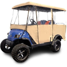 RED DOT ENCLOSURE FOR CARTS WITH 80” TOP Tan