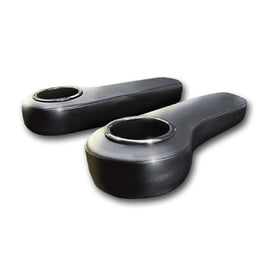 REAR ARM REST CUSHION SET WITH CUPHOLDER-BLACK