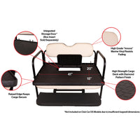 GTW MACH3 Rear Flip Seat CC Precedent, Tempo, Onward - White
