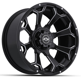 Wheel, Raven 15x7 Matte Black/Ball Mill