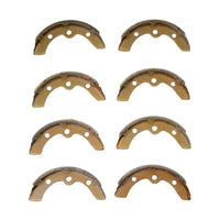 Brake shoe set, (8/Box)