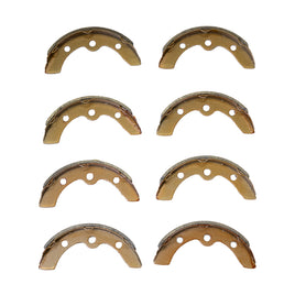 Brake shoe set, (8/Box)