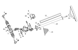Kandi Kruiser 6P OEM Steering System