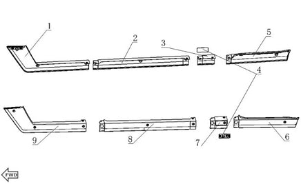 SIDE TRIM diagram