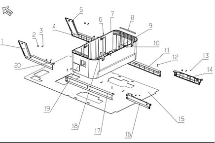 FLOOR TRIM diagram