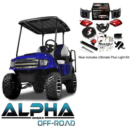 Blue Alpha (PREC) Body Kit w/ Off-Road Grill & Light Kit