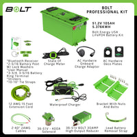 Bolt Vivid EV, 51V 105AH Thin Heated Pro