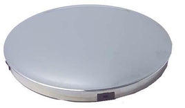 WHEEL COVER, 8" BABY MOON CHROME