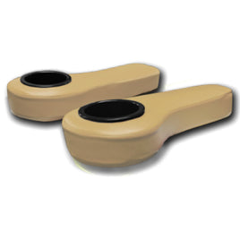 REAR ARM REST CUSHION SET WITH CUPHOLDER-CC DS & PREC BUFF