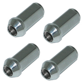 LUG NUT, 4PKG 1.88" STD. CHR. 3/4 HEX