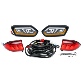 GTW LED Light Kit w/Prem Harness, Club Car Tempo