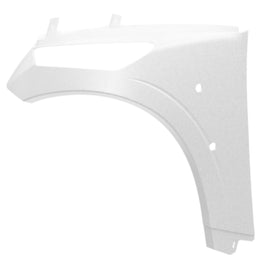 FENDER, DRIVER SIDE, COWL, STORM, FROST WHITE METALLIC