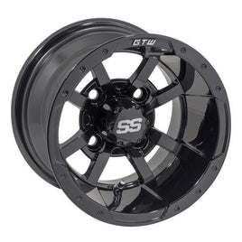 WHEEL, STORM TROOPER 10X7 BLACK