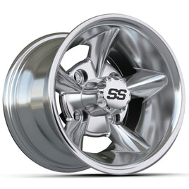 Wheel, Godfather 10x7 Chrome