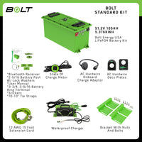 Bolt Tomberlin, 51V 105AH Thin Heated Std