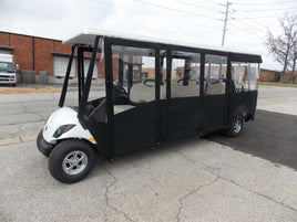 8 Passenger Hinged Sunbrella Golf Cart Enclosure