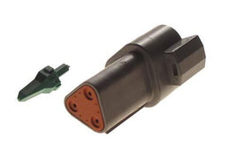 3-PIN RECEPTACLE & WEDGE LOCK CC