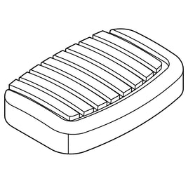 PEDAL, PAD (RUBBER) CUSH