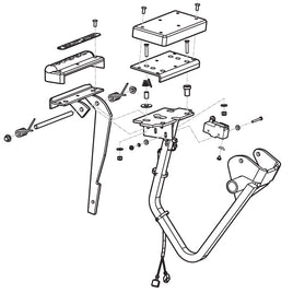 BRAKE,W/ LIGHTS, 4W MECH-ASSY
