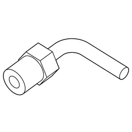 90 Degree Elbow  3/16 MNPT X 1/8, Hose Barb