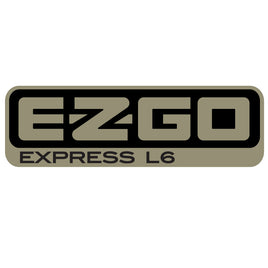 SVC-DECAL,E-Z-GO LOGO,EXPRESS L6
