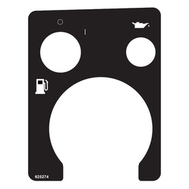 SVC-DECAL,COMP,CTR,ON-OFF,FUEL,OIL