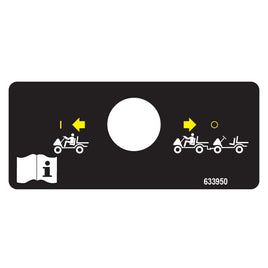 DECAL,RUN/TOW