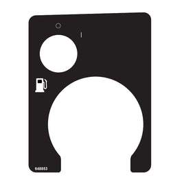 DECAL, COMP, CTR, SW, ON-OFF, FUEL, OIL
