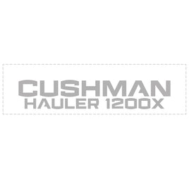 DECAL, SIDE PANEL, HAULER 1200X