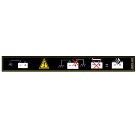 DECAL WARNING-BATTERY-EEC