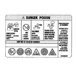 Warning Decal