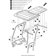 CANOPY,MODULAR,OYSTER-ASSY