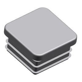 CAP, SQUARE,1-1/4 TUBE