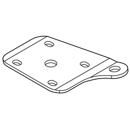 PLATE,SHOCK MOUNT,LH