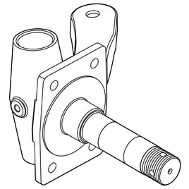 SPINDLE,LH,MACHINED