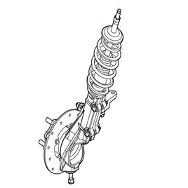 STRUT ASSEMBLY, FRONT, RH