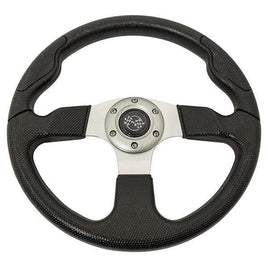 STEERING WHEEL, 13.5 QC-5124 BLACK
