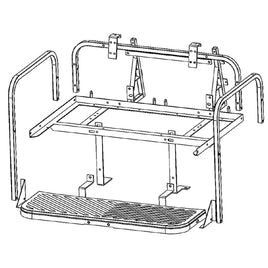 GTW MACH3 Alum Frame Only Rear Seat Yamaha Drive2 17+
