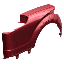 DRIVER SIDE PANEL, REAR BODY STORM, CHERRY METALLIC