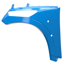 FENDER, DRIVER SIDE, COWL, STORM, BOLT BLUE