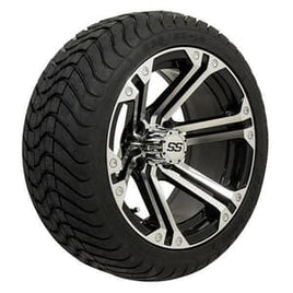Set of 4 GTW Specter Wheels with Mamba Street Tires - 14 Inch (LIFT REQD)
