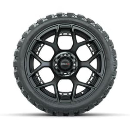 15" MadJax® Flow Form Evolution Matte Black Wheels with GTW® Nomad Off Road Tires (LIFT REQ)