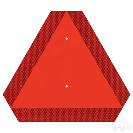 ACC-0031 - Slow Moving Vehicle Emblem, Aluminum