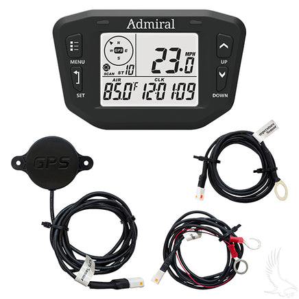 ACC-0206 - Admiral Speedometer, Digital GPS, Multi-Function