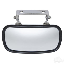 ACC-1024 - Universal 180 Degree Convex Roof Mount Mirror, Stainless