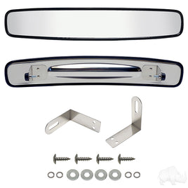 ACC-1026 - Mirror, Stainless Steel, 180 Degree Convex Roof Mount