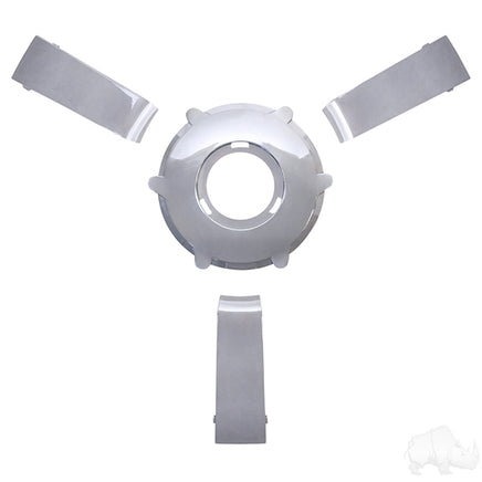 ACC-SW151-IC - Giazza Steering Wheel Insert Kit, Chrome