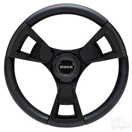 ACC-SW154-EZ - Fontana Steering Wheel, Carbon Fiber, E-Z-Go Hub