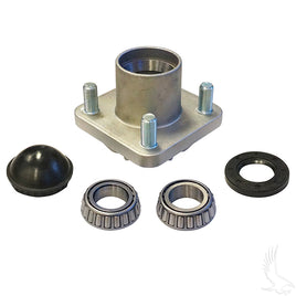 AXL-0013 - Wheel Hub Aluminum, Complete Front, E-Z-Go 01.5+